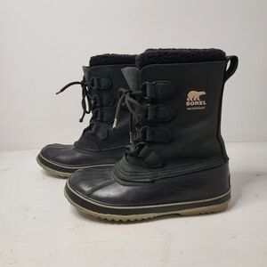 Sorel Women Black Winter Boots Size 7